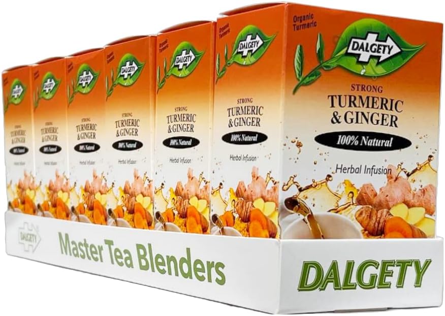 Dalgety Turmeric & Ginger Herbal Infusion (carton 40g)