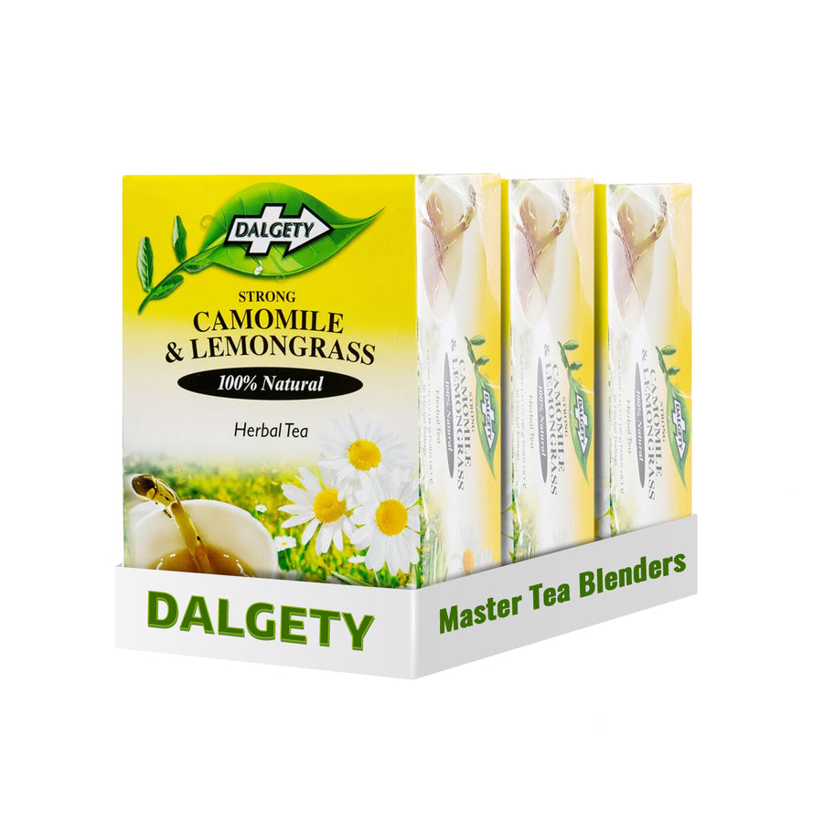 Dalgety Camomile & Lemongrass Herbal Infusion (carton 40g)