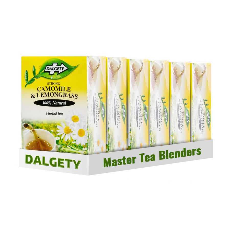 Dalgety Camomile & Lemongrass Herbal Infusion (carton 40g)