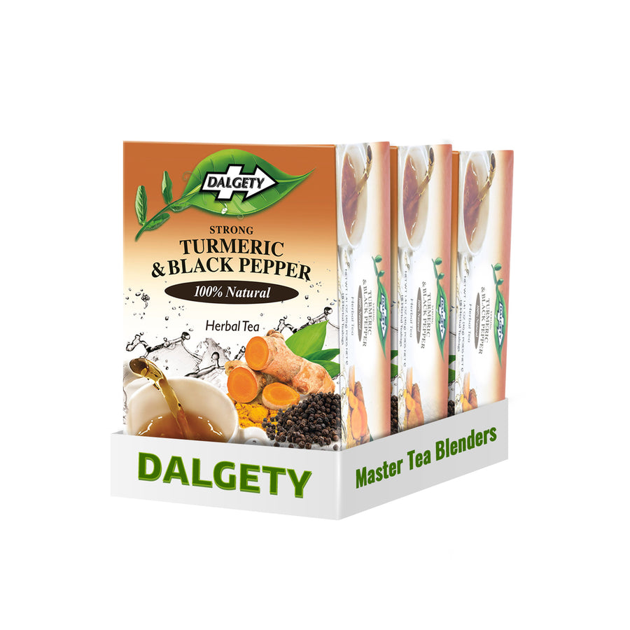 Dalgety Turmeric & Black Pepper Herbal Infusion (carton 40g)