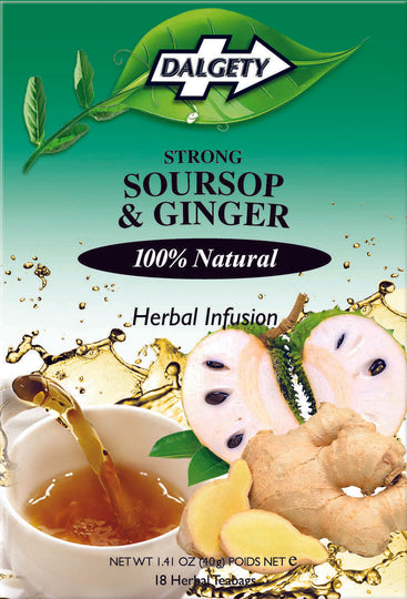 Dalgety Soursop & Ginger Herbal Infusion (carton 40g)