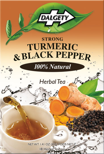 Dalgety Turmeric & Black Pepper Herbal Infusion (carton 40g)