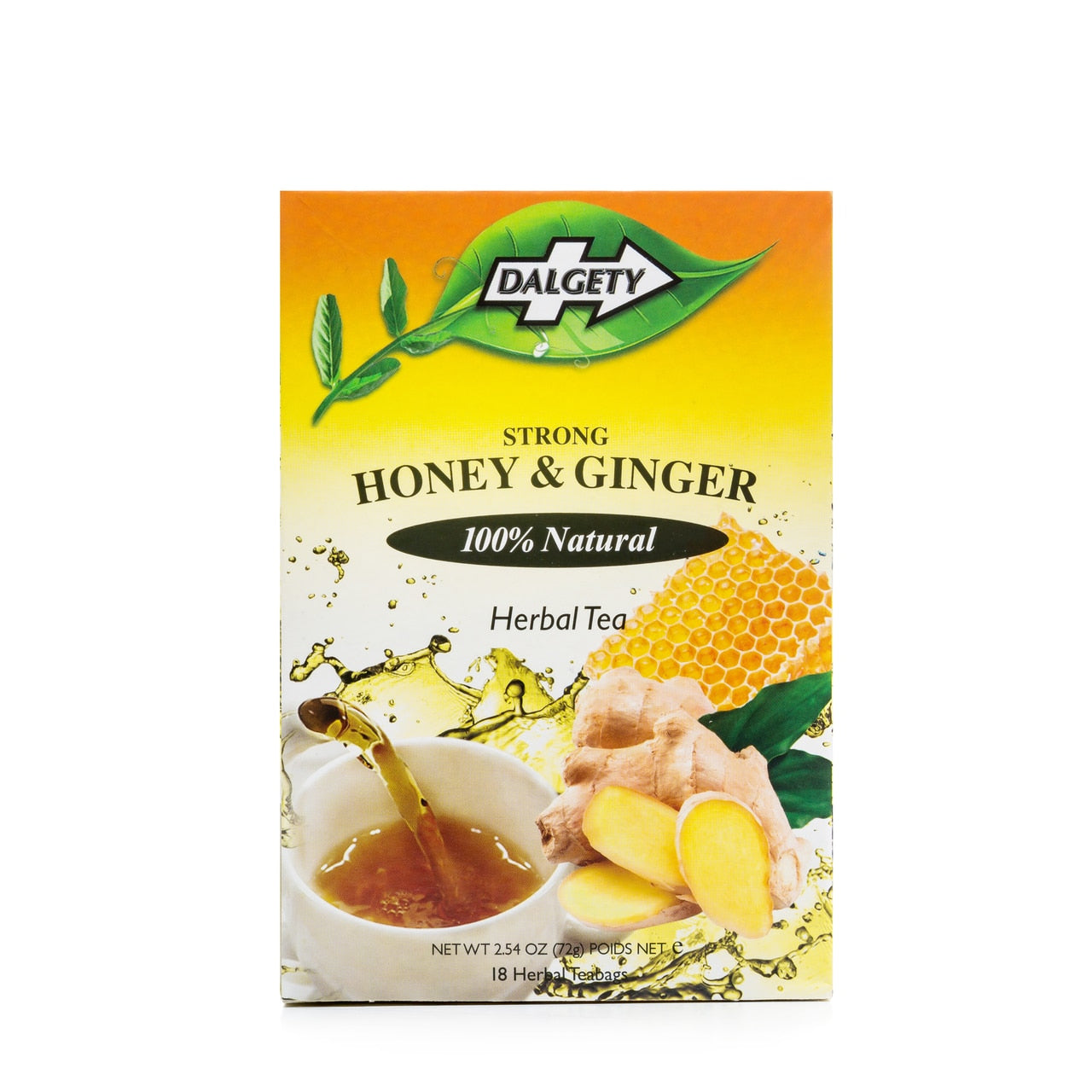 Dalgety Honey & Ginger Herbal Infusion (carton 72g)