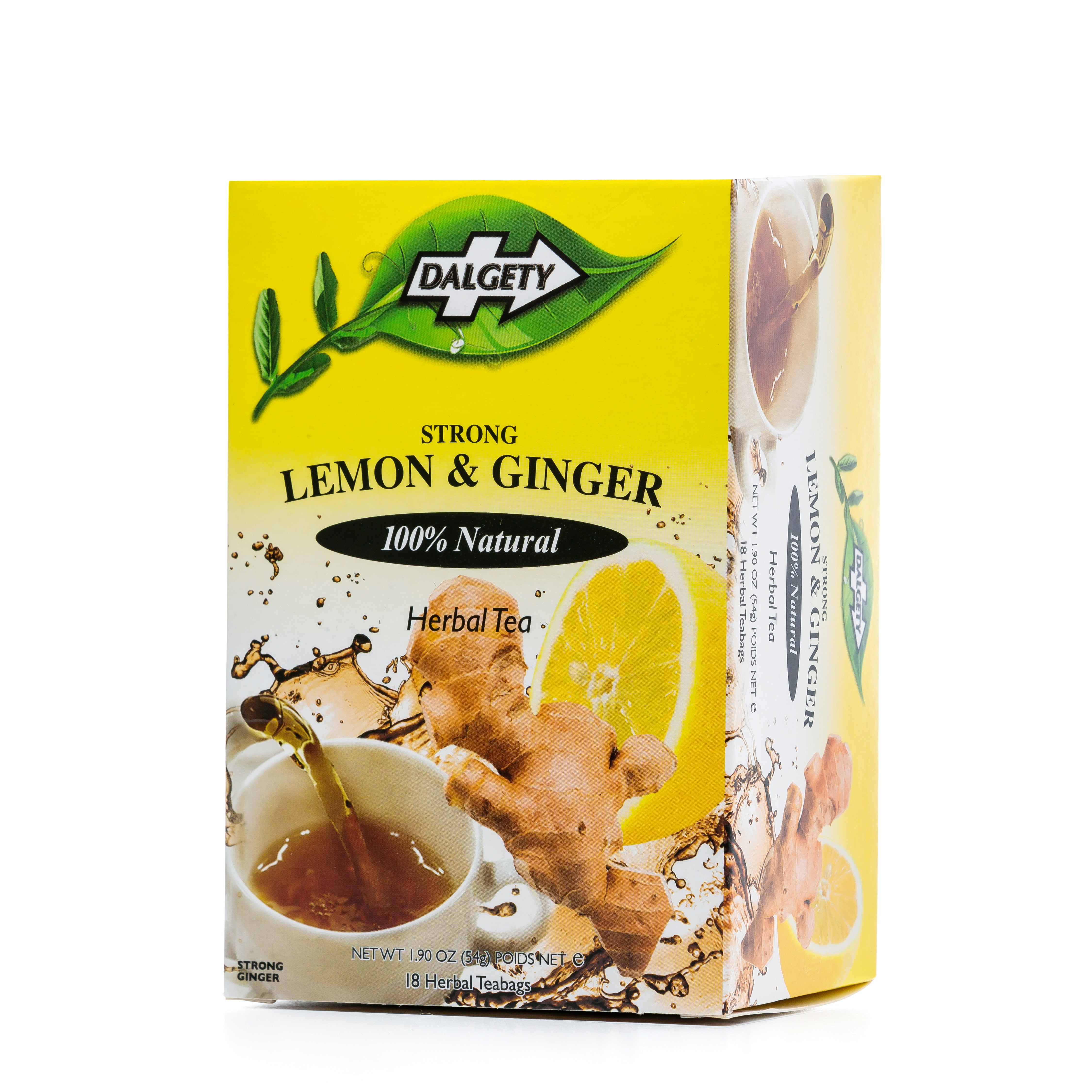 Dalgety Lemon & Ginger Herbal Infusion (carton 54g)
